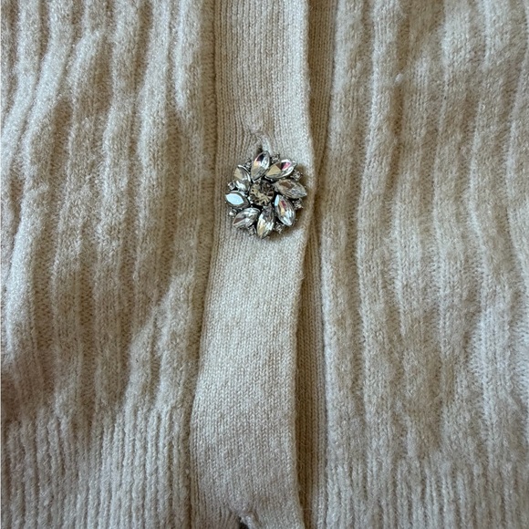 H&M Cream Cardigan with Decorative Buttons - Picture 3 of 4